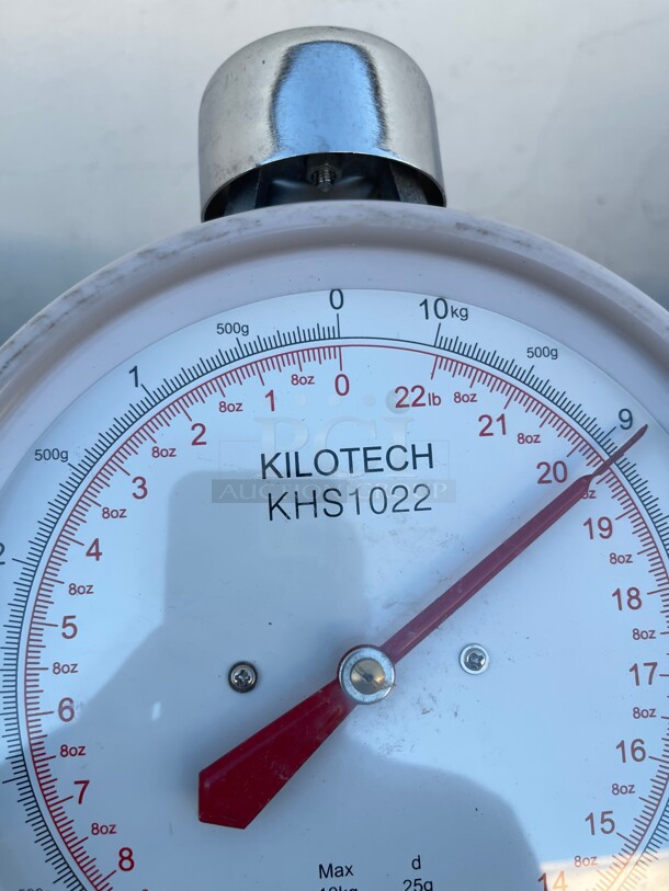 Nice! KiloTech Commercial Scale Model KHS 1022 W Basket 21LB NSF  - Image 5 of 5