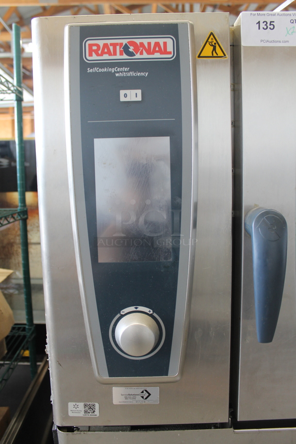 2 2012 Rational Stainless Steel Commercial Combitherm Self Cooking Center Convection Ovens on Commercial Casters. Top Model: SCC WE 62. Bottom Model: SCC WE 102. 480 Volts, 3 Phase. 2 Times Your Bid! - Image 2 of 7