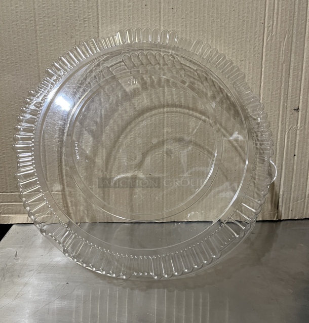 Clear Platter Lids, 16 - Image 2 of 2