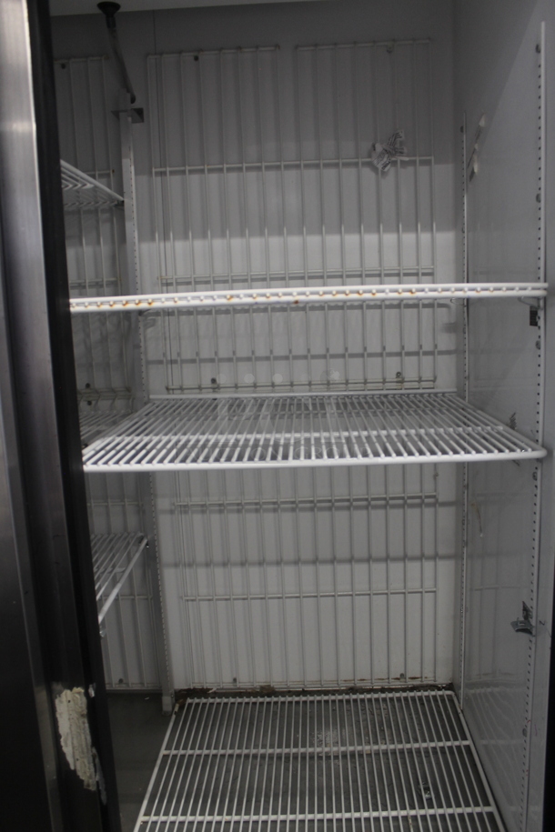 2013 True T-49F ENERGY STAR Stainless Steel Commercial 2 Door Reach In Freezer w/ Poly Coated Racks on Commercial Casters. 115 Volts, 1 Phase. Tested and Working! - Image 7 of 7