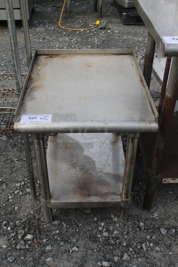 Stainless Steel Commercial Equipment Stand w/ Metal Under Shelf. - Image 1 of 2