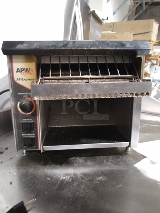 AT EXPRESS Conveyor Toaster - 300 Slices/hr w/ 1 1/2" Product Opening, 120v
