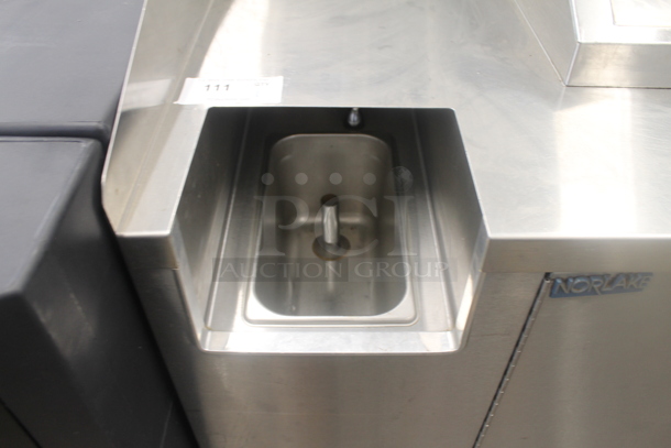 Norlake ZR112SSS-0M-2DQ Stainless Steel Commercial Counter w/ 2 Bays and 2 Doors. 115 Volts, 1 Phase. Tested and Working! - Image 5 of 9