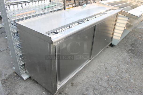 Commercial Stainless Steel Table With Undercabinet And Bar Mats - Image 3 of 11