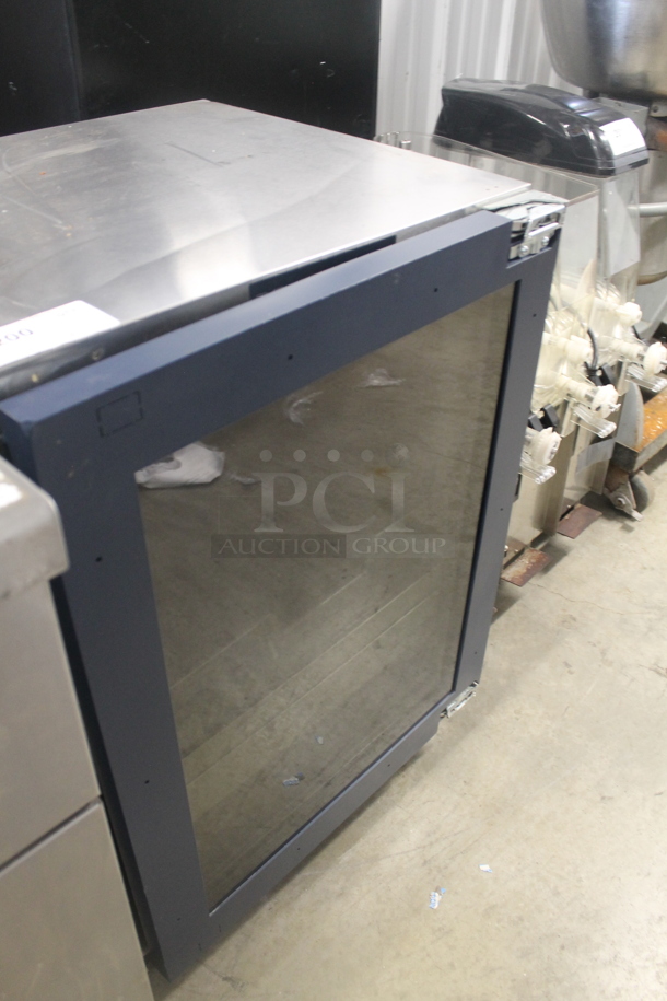 Stainless Steel Commercial Mini Cooler Merchandiser. Tested and Working! - Image 2 of 5