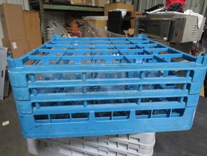 One Blue 25 Hole Dishwasher Rack. 