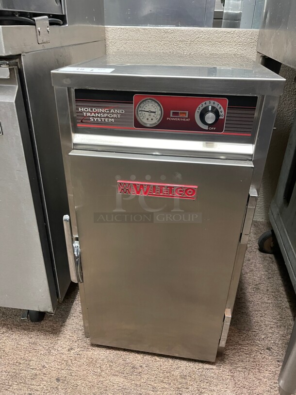 Working! Winco  Power Heat Half Height Mobile Insulated Commercial Heater Proofer Cabinet 120 Volt NSF Tested and Working!