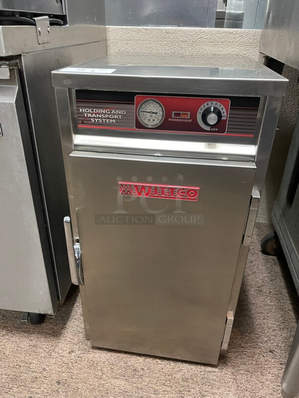 Working! Winco  Power Heat Half Height Mobile Insulated Commercial Heater Proofer Cabinet 120 Volt NSF Tested and Working! - Image 1 of 8
