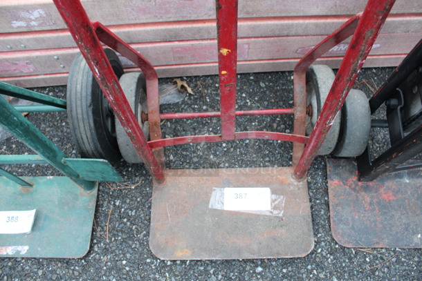 Red Metal Furniture Dolly. 19x17x46 - Image 4 of 4
