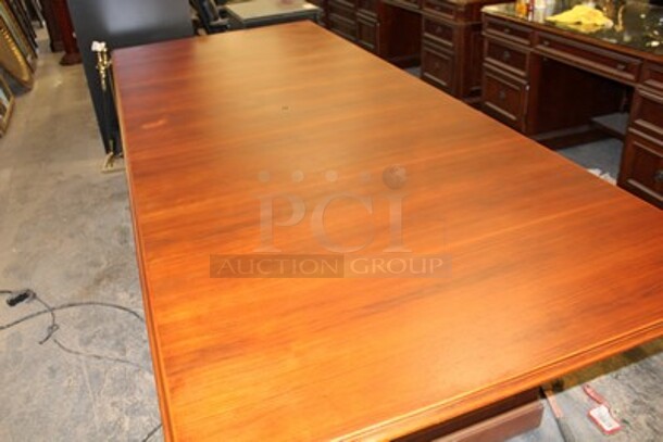 Wooden Conference Table - Image 2 of 6