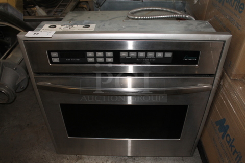 Stainless Steel Commercial Electric Powered Convection Oven. 208-240 Volts.