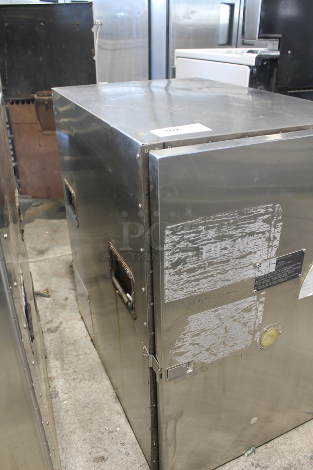 Stainless Steel Commercial Single Door Cooler or Freezer w/ 5 Metal Drawers. 115/200 Volts, 1 Phase. - Image 3 of 7