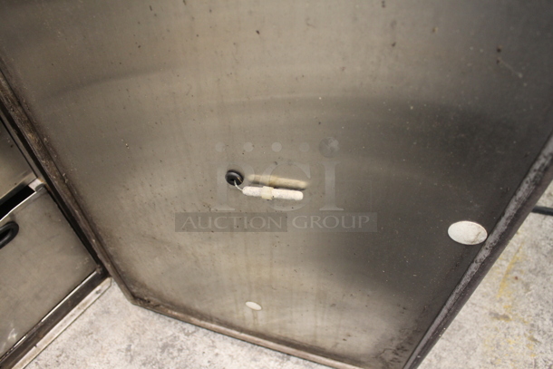 Stainless Steel Commercial Single Door Cooler or Freezer w/ 5 Metal Drawers. 115/200 Volts, 1 Phase. - Image 6 of 7