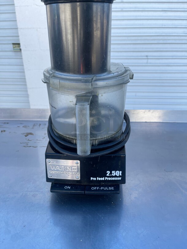 Working! Waring Commercial 2.5QT Pro Food Processor Heavy Duty NSF 115 Volt Tested and Working! 