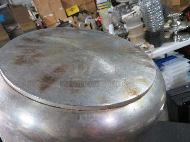One 10X9.5 Heavy Duty Stainless Steel Stock Pot.  - Image 3 of 3