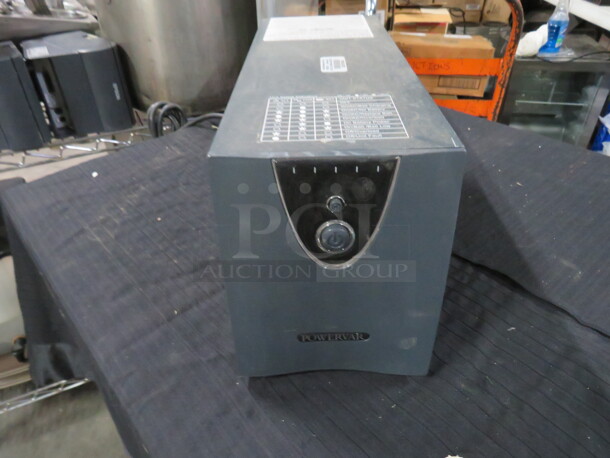 One Powervar Battery Backup. Model# ABCEG251-11. 120 Volt. - Image 1 of 3
