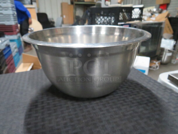 One 10.5 Inch  Stainless Steel Mixing Bowl.