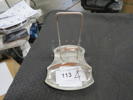 NEW Stainless Steel Organizer. 4XBID