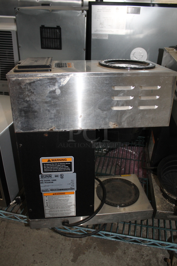 Bunn VPR Stainless Steel Commercial Countertop 2 Burner Coffee Machine w/ Poly Brew Basket. 120 Volts, 1 Phase. - Image 5 of 6