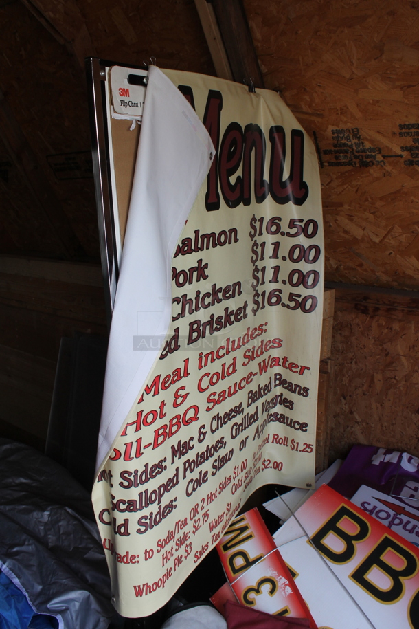 ALL ONE MONEY! Lot of Various Signs. (outside) - Image 4 of 5