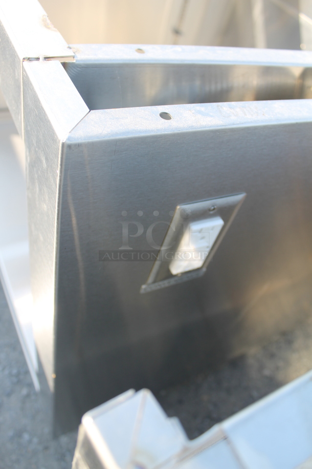 BRAND NEW! Stainless Steel Counter Frame w/ Under Shelf. - Image 6 of 7