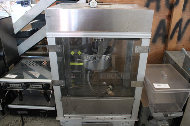 Gold Medal Model 2001ST Metal Commercial Countertop Popcorn Machine Merchandiser. 120 Volts, 1 Phase. 28x20x40. Cannot Test Due To Plug Style - Image 2 of 7