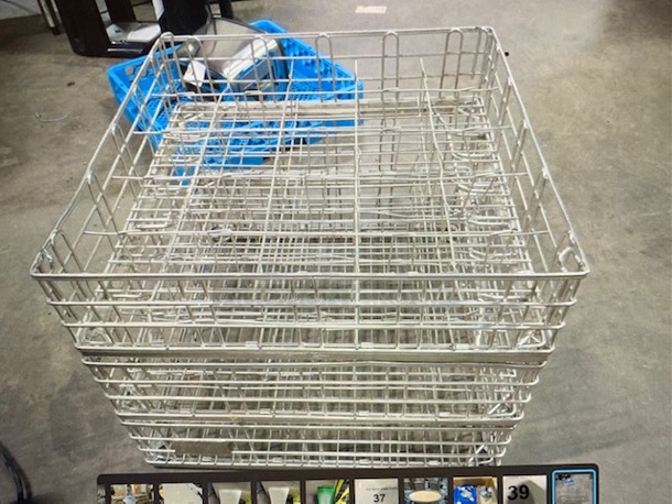 Stainless Steel 25 Hole Dishwasher Rack. 3XBID - Image 1 of 1