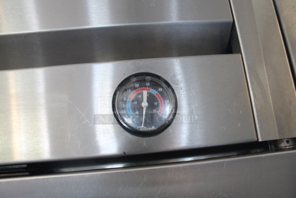 2013 True T-49F ENERGY STAR Stainless Steel Commercial Two Door Reach In Freezer w/ Poly Coated Racks on Commercial Casters. 115 Volts, 1 Phase. Tested and Working! - Image 4 of 8