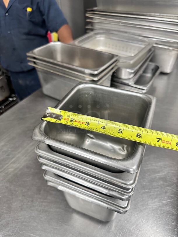 Clean! Vollrath 30842 Eighth Size Steam Pan - Stainless Steel NSF - Image 3 of 4