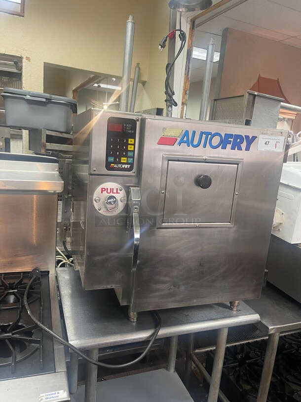 Working! AutoFry MTI-10 Commercial Ventless Automated Electric Fryer, 220 Volt 1 Phase NSF Tested and working!