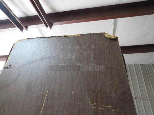 Folding Table, Damage On Corner See Pic. 96X30X29. 2XBID - Image 2 of 2