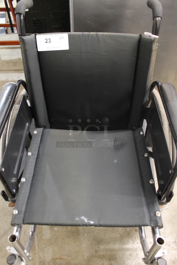 Quicke Breezy BZ-0347334 Black Wheelchair. - Image 3 of 9