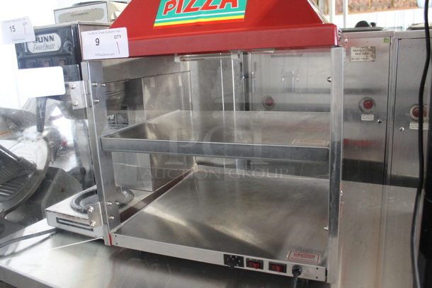 Wisco 680-1 Stainless Steel Commercial Countertop Heated Display Case Merchandiser. 120 Volts, 1 Phase. Tested and Working! - Image 5 of 9