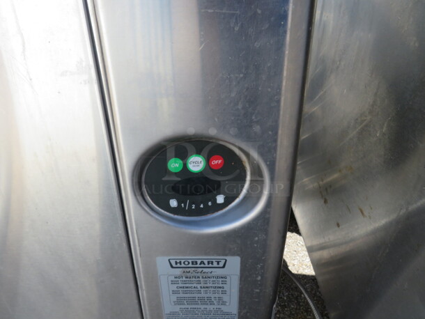 One Hobart Dishwasher. Model# AM-15. 208-240 Volt. 3 Phase. Unable To Test. 30X34X58 - Image 2 of 2