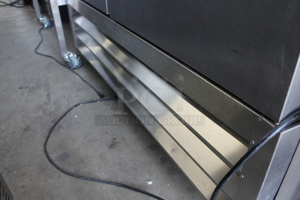 Arctic Air AR49E ENERGY STAR Stainless Steel Commercial 2 Door Reach In Cooler  w/ Poly Coated Racks. 115 Volts, 1 Phase. Tested and Does Not Power On - Image 10 of 10