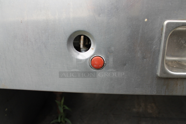 Stainless Steel Commercial Natural Gas Powered Steam Table w/ Under Shelf. - Image 7 of 8