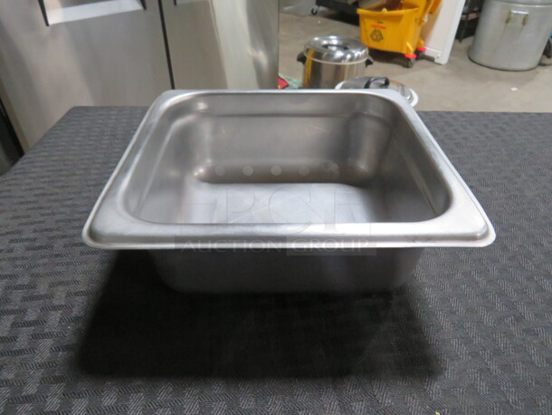 1/6 Size 2.5 Inch Deep Hotel Pan. 2XBID.