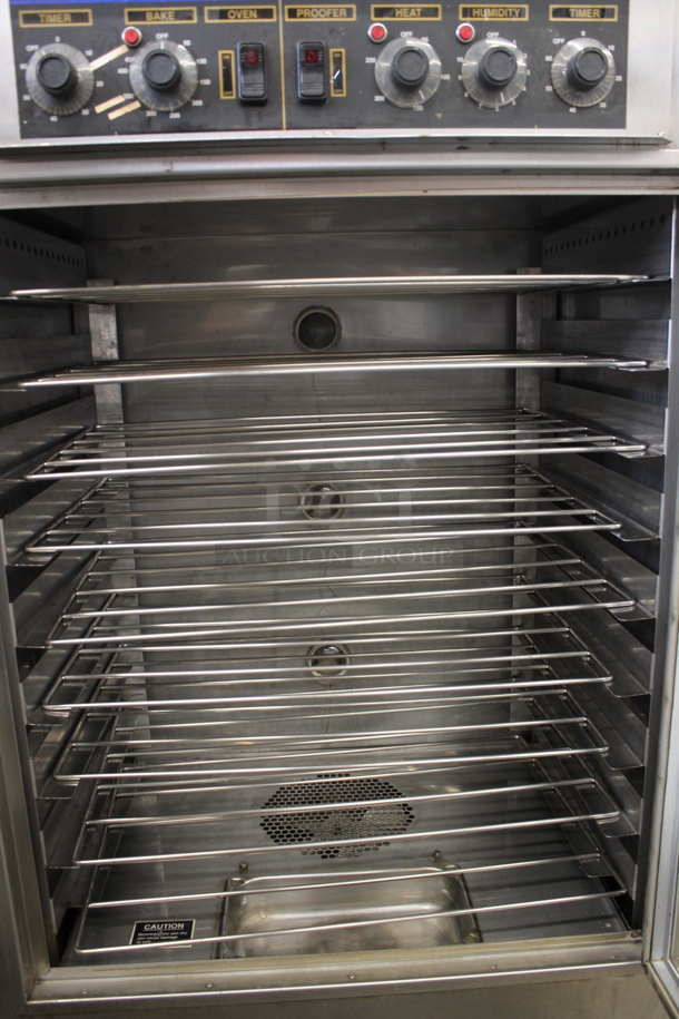 Nu Vu Stainless Steel Commercial Electric Powered Oven Proofer on Commercial Casters. - Image 6 of 9