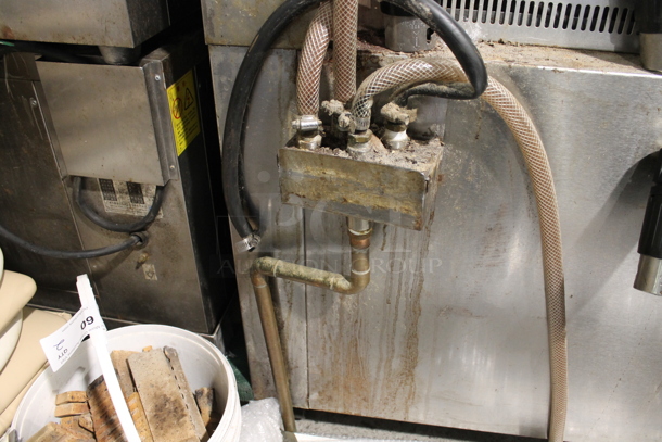 Hobart HWD03D Stainless Steel Commercial Electric Powered Triple Deck Bakery Oven on Pan Rack w/ Commercial Casters. 208 Volts, 3 Phase.  - Image 11 of 11