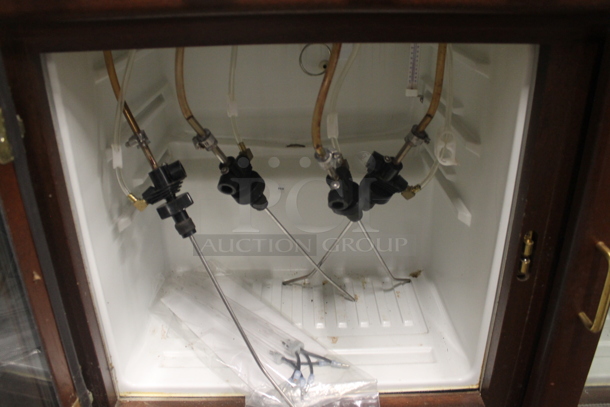 Absocold ARD241AB10R/L Wooden 12 Head Wine Dispenser w/ 3 Doors. 120 Volts, 1 Phase.  - Image 4 of 8