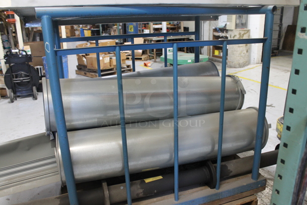 ALL ONE MONEY! PALLET LOT of Metal Pieces and Metal Frame. BUYER MUST REMOVE. - Image 6 of 6