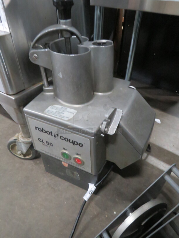 One Robot Coupe Continuous Feed Food Processor. #CL50. $4159.00 - Image 2 of 3