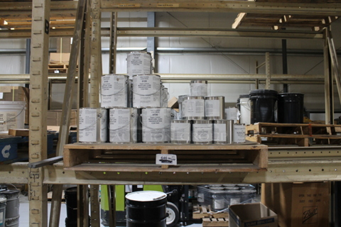 ALL ONE MONEY! PALLET LOT of Various Items Including Pro Guard Super Armor and Pro Guard Moisture Cure Preservation Coating. BUYER MUST REMOVE.