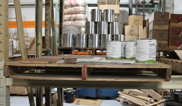 ALL ONE MONEY! THREE PALLET LOT of Various Items Including EPDM Rubber Sealant. BUYER MUST REMOVE. - Image 4 of 7