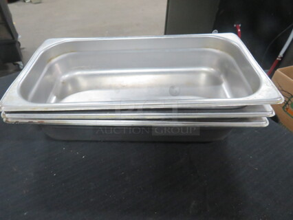 1/3 Size 2.5 Inch Deep Hotel Pan. 3XBID