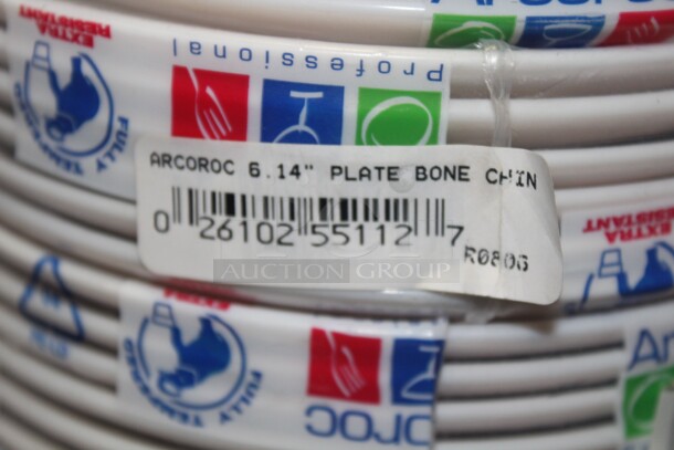 ALL ONE MONEY! Arcoroc 6.25" Saucers  - Image 3 of 3