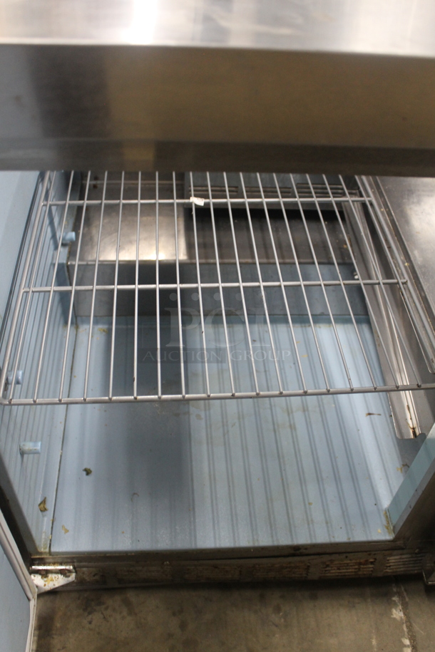 2012 Delfield 4472N-30M-M334 Stainless Steel Commercial Prep Table on Commercial Casters. Missing Lids. 115 Volts, 1 Phase. Tested and Powers On But Does Not Get Cold - Image 5 of 7