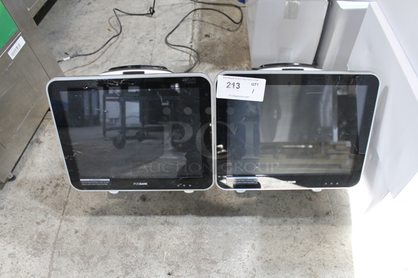2 POSBank anyshop prime Qs POS System Monitor. 2 Times Your Bid! - Image 1 of 5