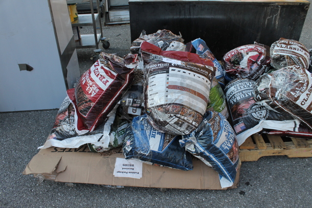 PALLET LOT of BBQ Hardwood Pellets - Image 1 of 5