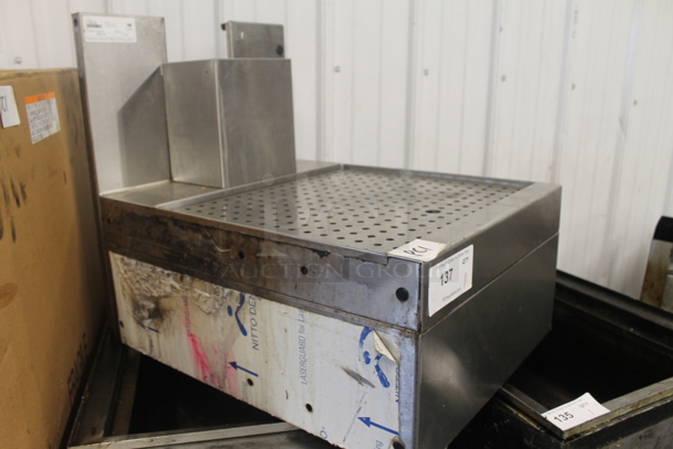 Glastender BDB-18 Stainless Steel Drain Board. No Legs. - Image 2 of 5